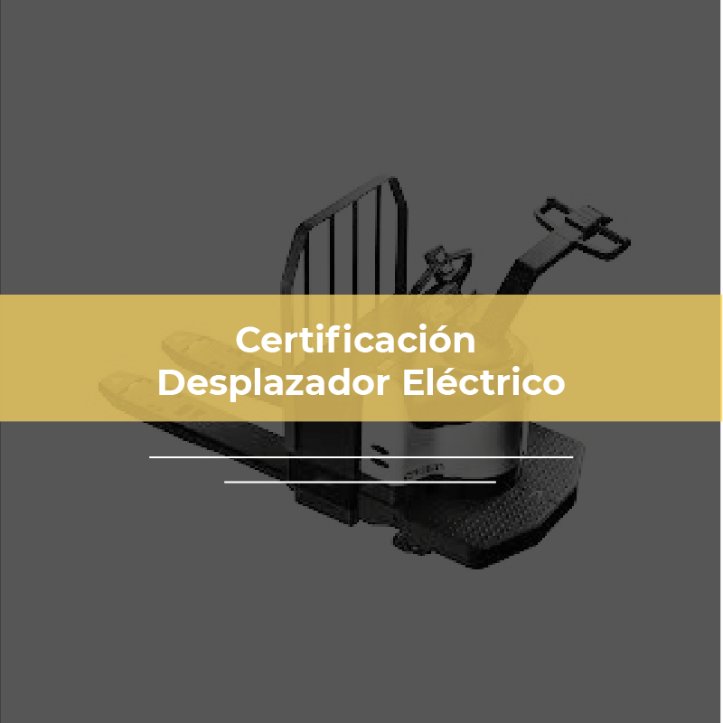 Operador Montacargas Desplazador Eléctrico