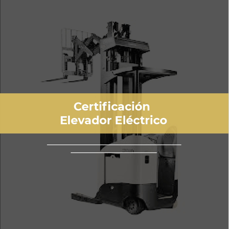 Operador Montacargas Elevador Eléctrico